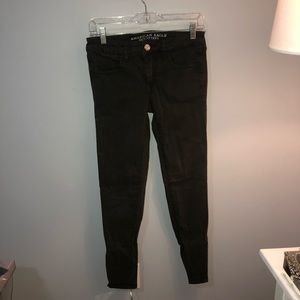 Dark Green American Eagle Jegging